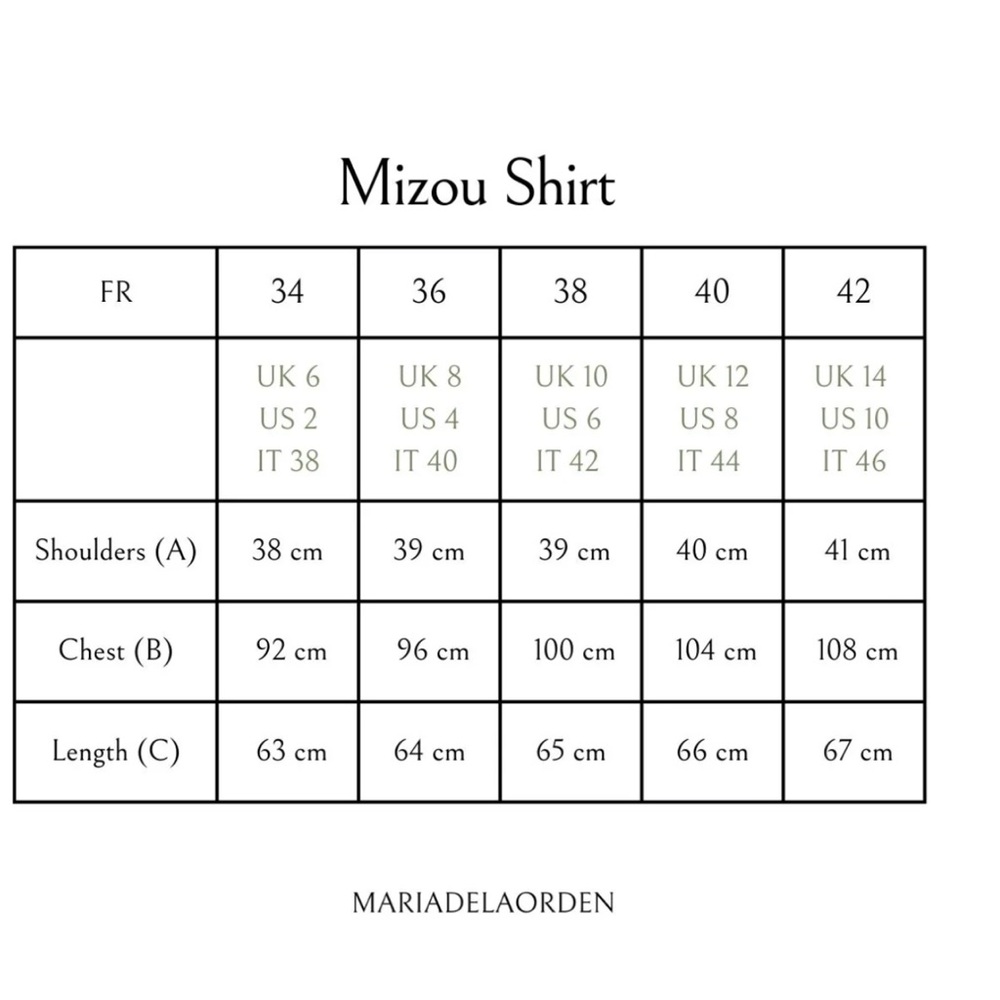 Mizou Shirt - Navy Stripes - Picture 10 of 15